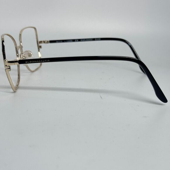 BCBGMAXAZRIA RESPLENDENT Black Sparkle 56-15-135 Butterfly Eyeglass Frame H16845 - Picture 2 of 7